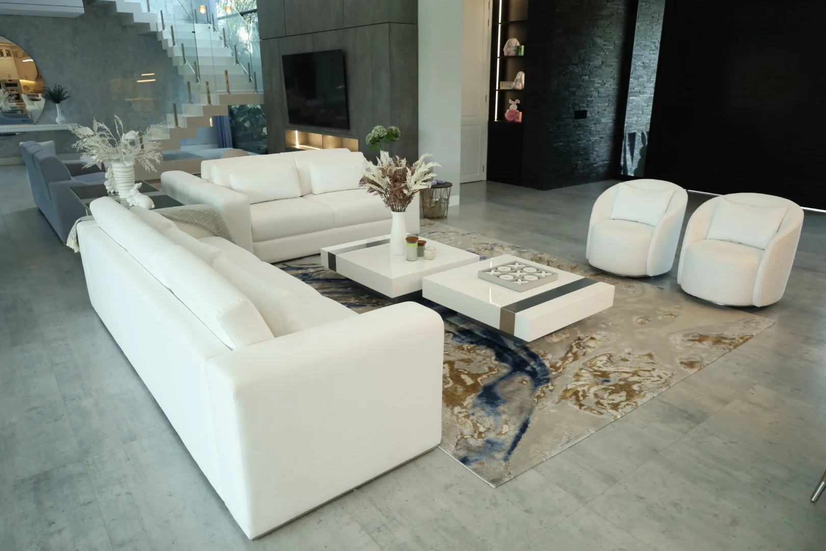 sala de estar personalizada malabar lakes